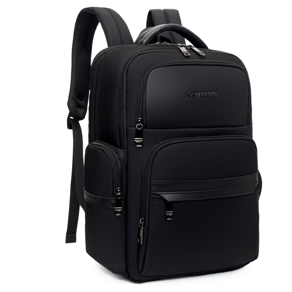 STARGOLD 16.5&quot; Backpack With Front Pocket, USB Port, Dual Side Pockets, Trolley Webbing And Multiple Internal Compartments