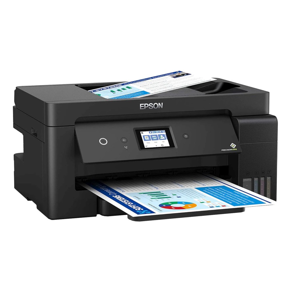 إبسون ايكوتانك L14150 طابعة واي فاي دوبلكس الكل في واحد بخزان حبر- اسود