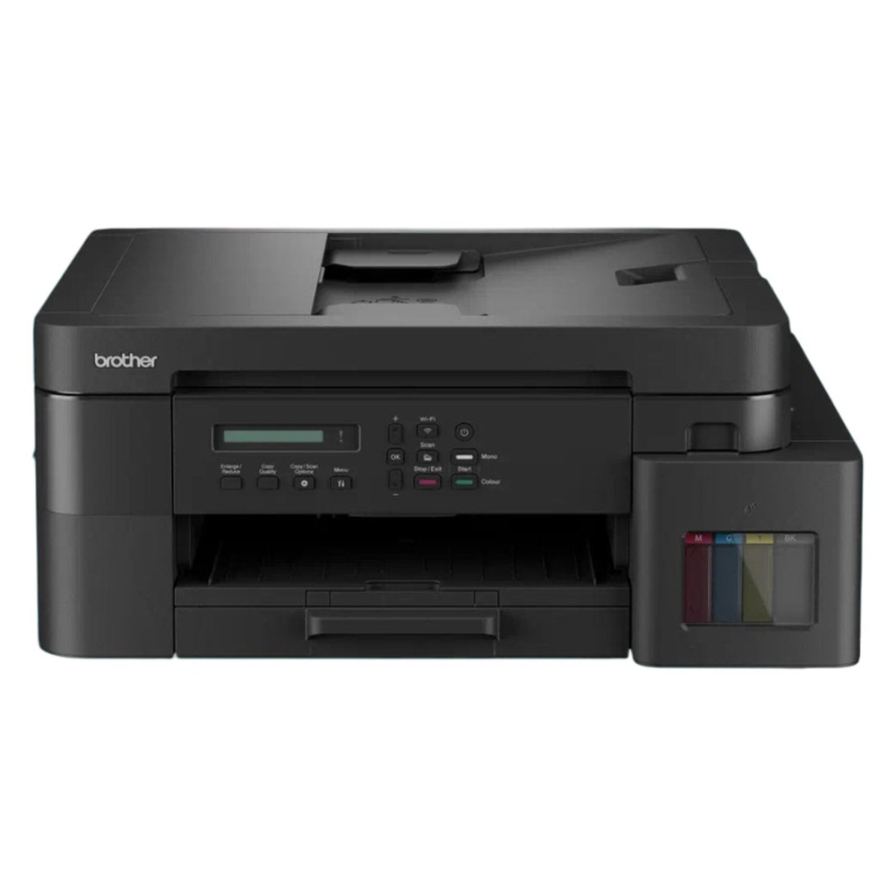 براذر طابعة 3 في 1 مزودة بخزان حبر واي فاي DCP-T830W أسود