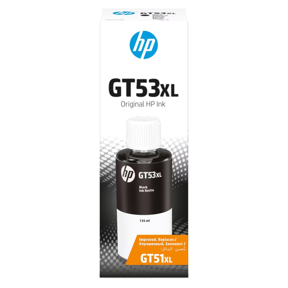 أتش بي GT53XL 1VV21AE خرطوشة حبر أصلية - أسود