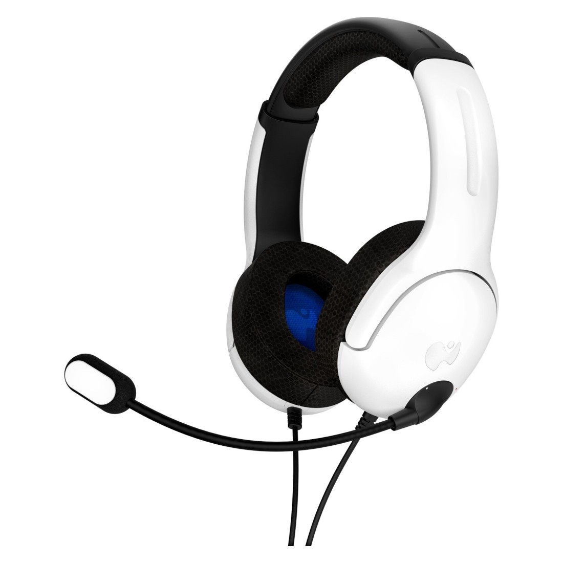 PDP Wired Over-Ear Stereo Gaming Headset with Mic for PlayStation 5 and PlayStation 4 Airlite Frost White