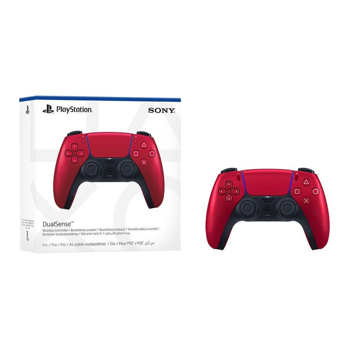 Sony DualSense Wireless Controller For PlayStation Volcanic Red