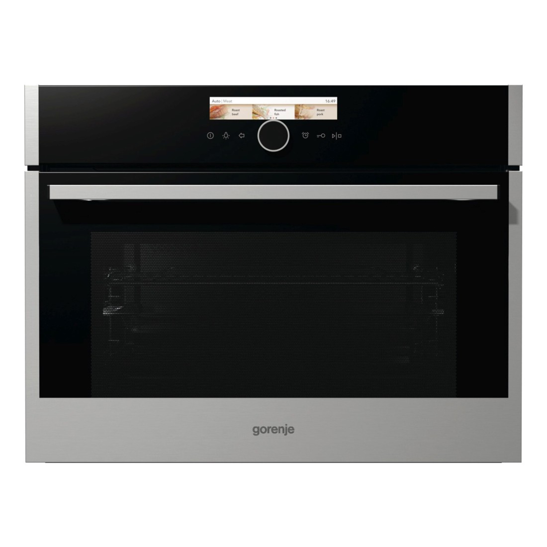 غورينجي فرن ميكروويف مدمج 50 لتر BCM598S18X فضي