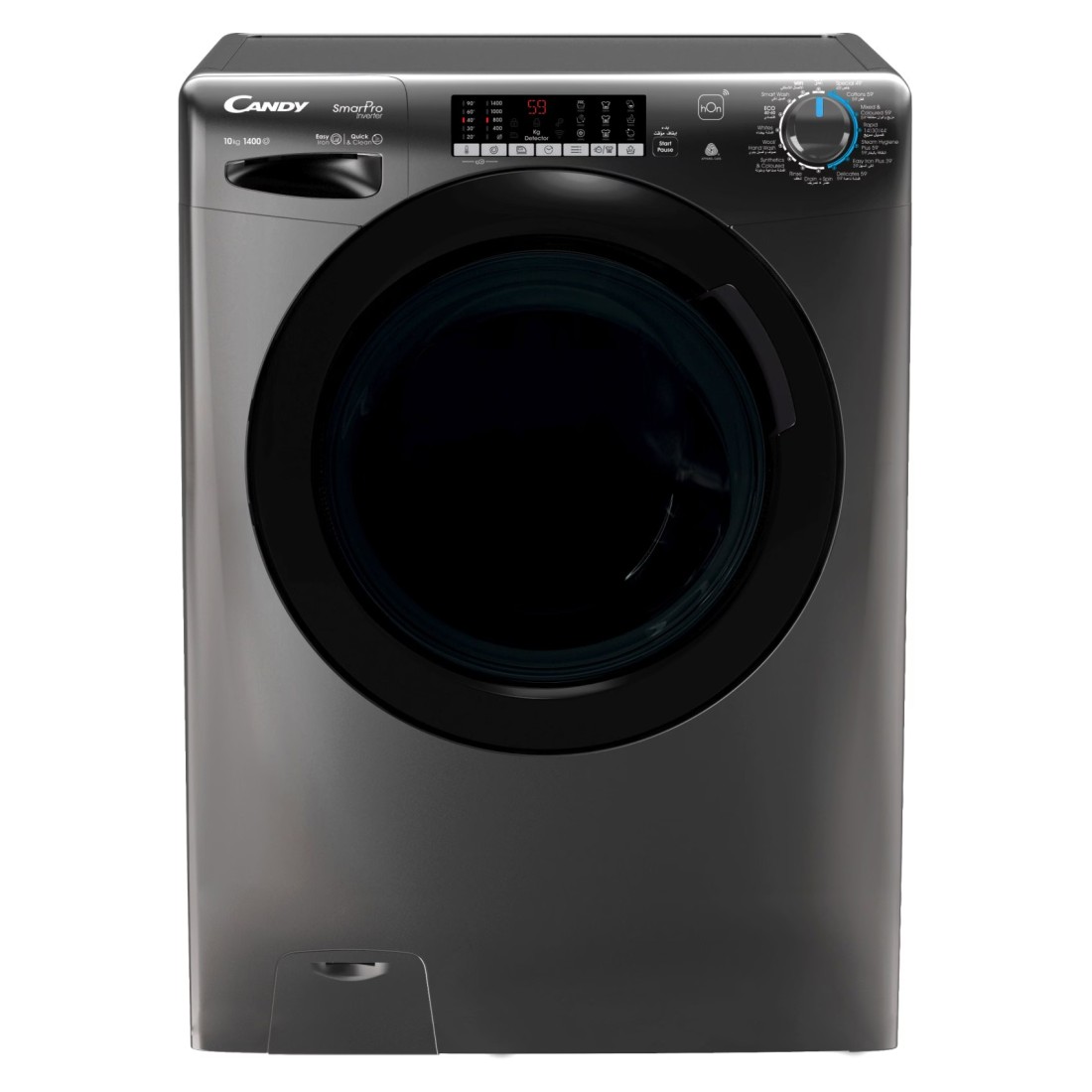 Candy SmartPro Inverter Washer CSO4106TWMBR-19 Anthracite 10kg