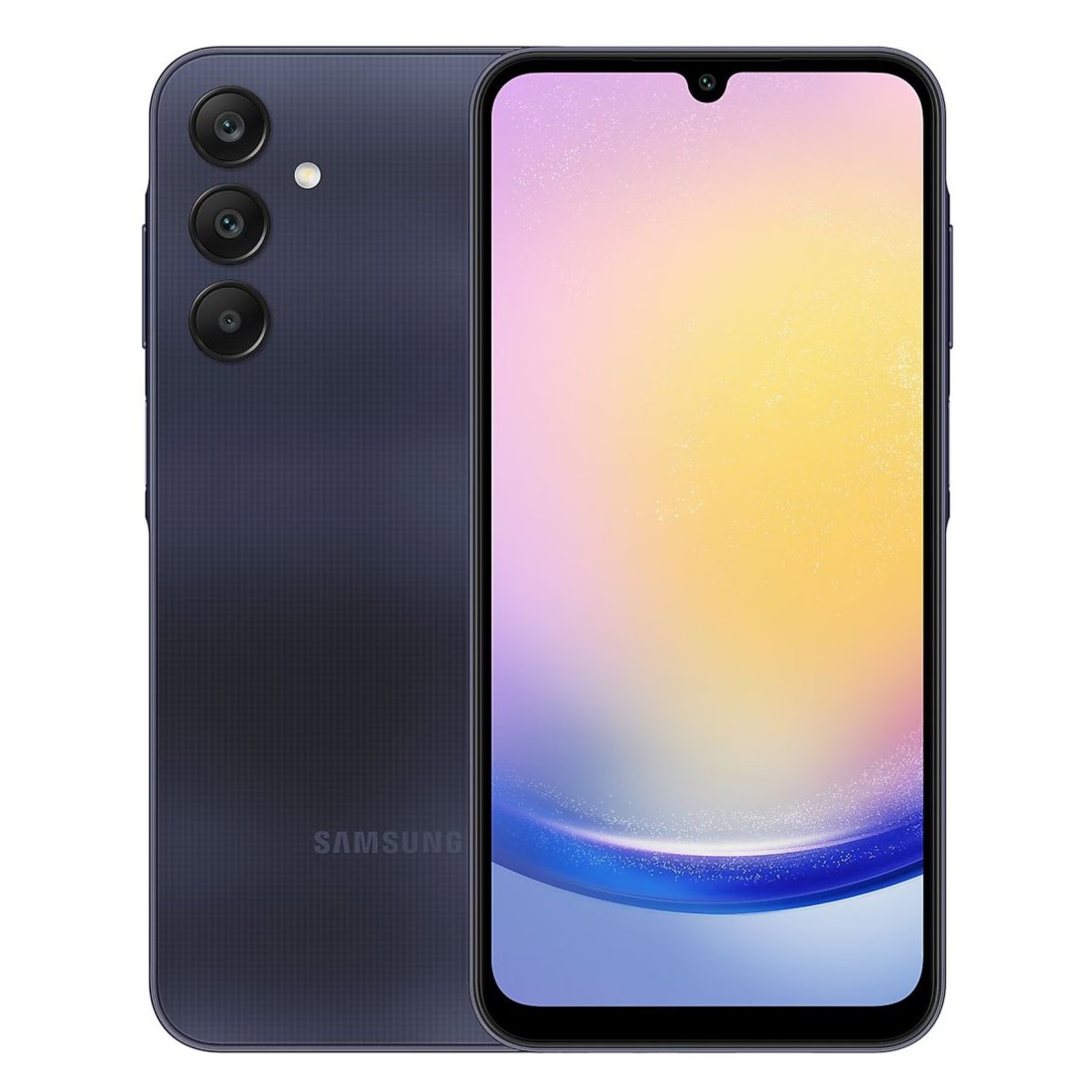 سامسونغ A25 هاتف ثنائي الشريحة، RAM سعة 8 غيغابايت، 256 غيغابايت، يدعم 5G LTE - أسود مزرق