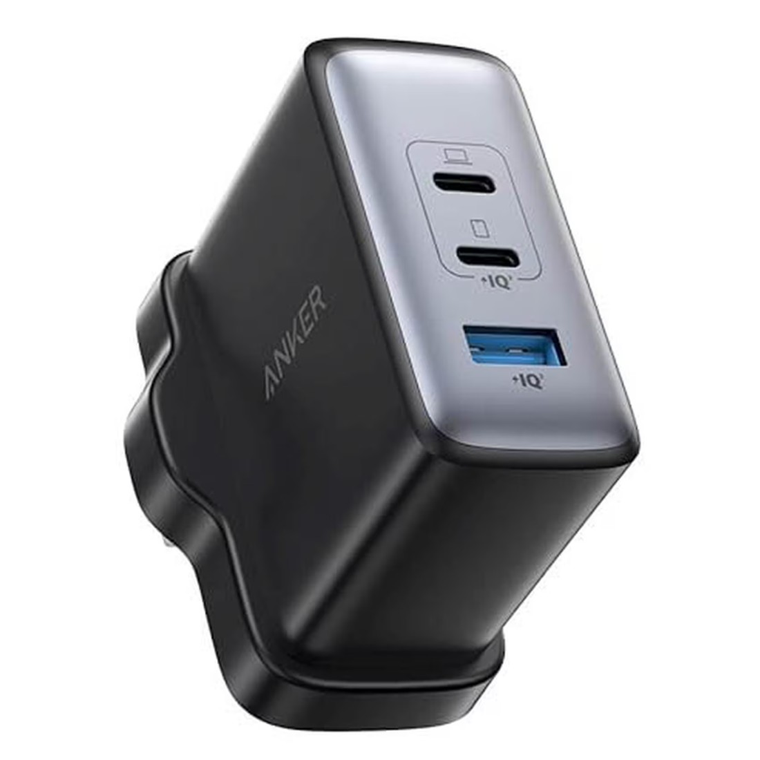 أنكر شاحن حائط نانو بمنفذ USB-C - أسود 100 واط