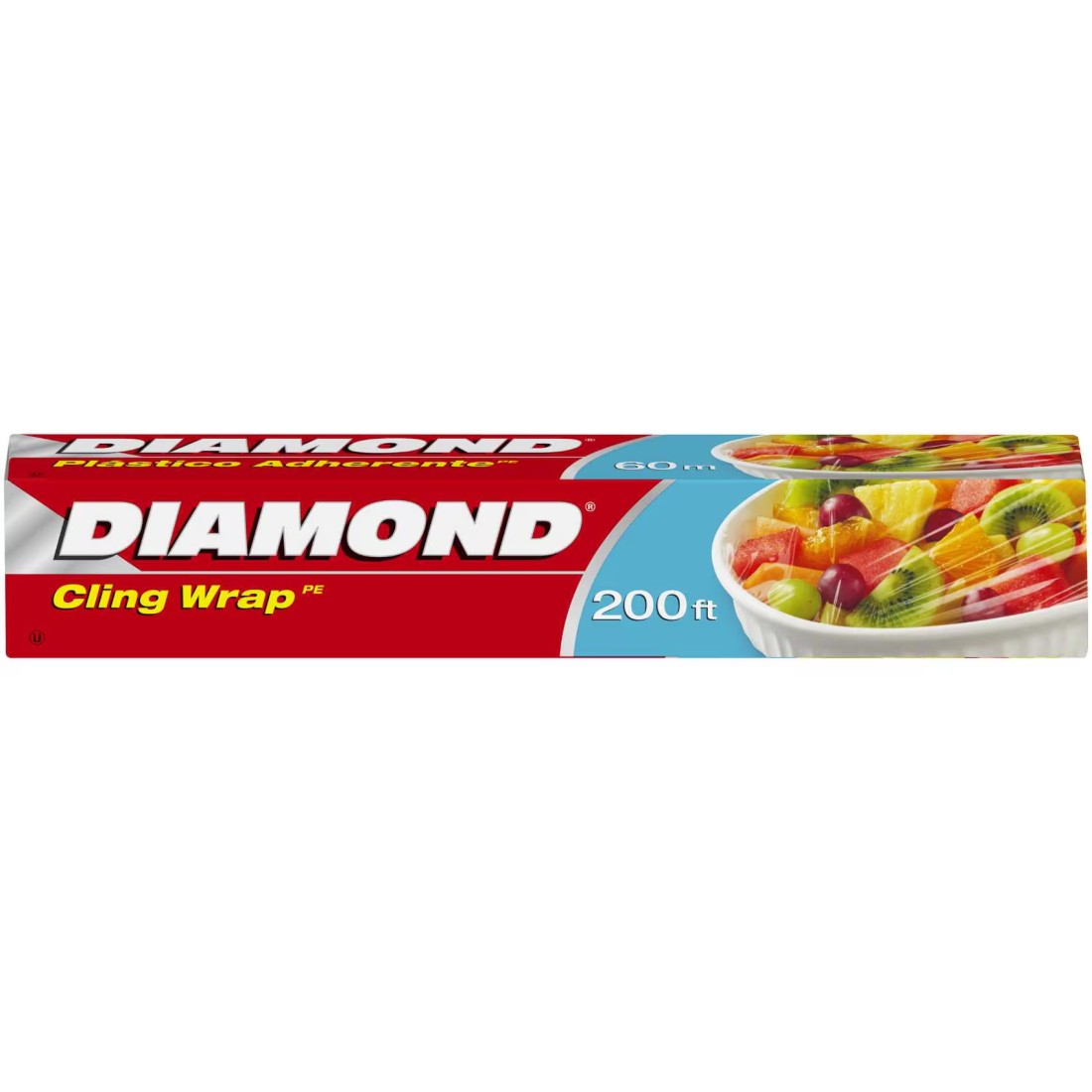 Diamond Cling Wrap Clear 200ft 1 PCS