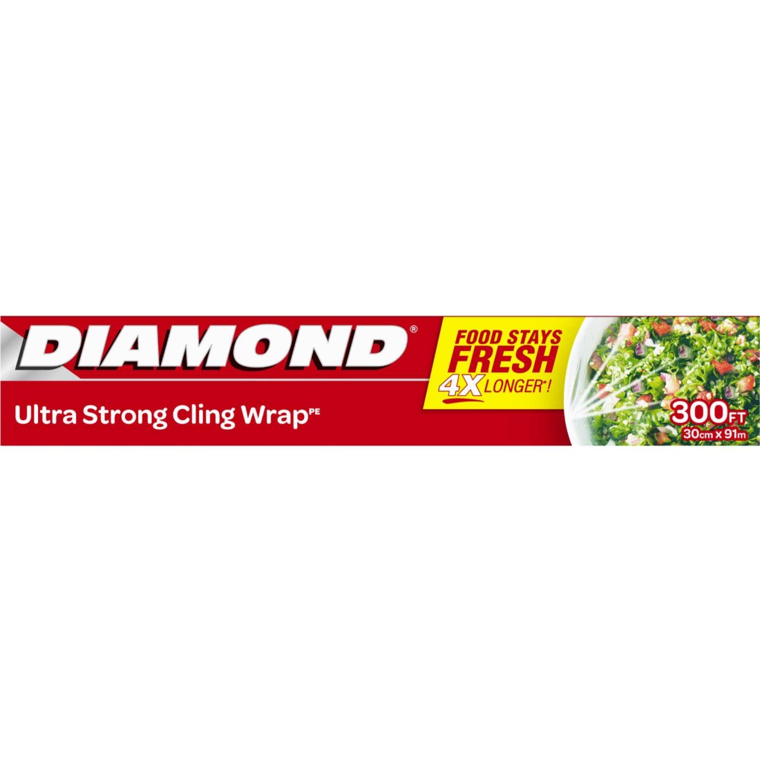 Diamond Cling Wrap Clear 300sqft