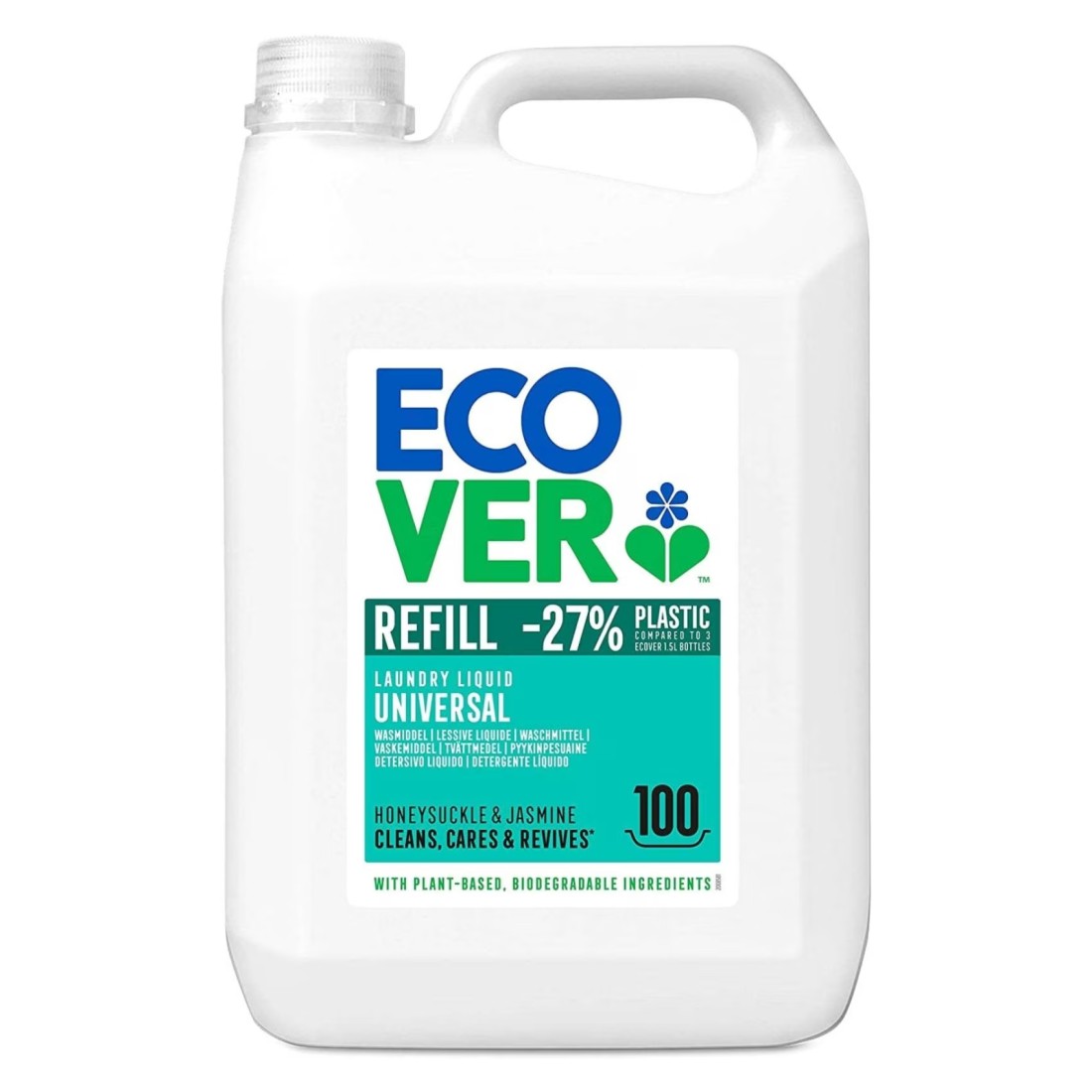 Ecover Concentrated Laundry Liquid Detergent 5L