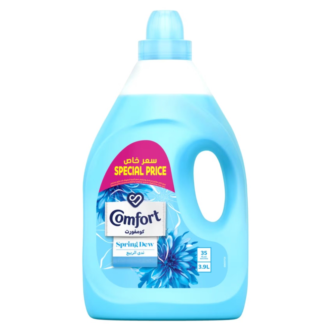 Comfort Spring Dew Fabric Softener Blue 3.9L