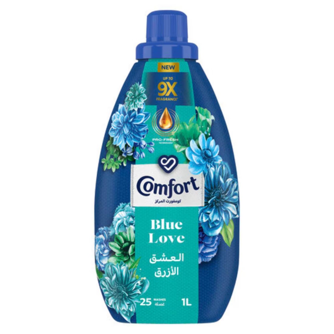 Comfort Fabric Conditioner Touch of Love with Lilac Fresh 1L