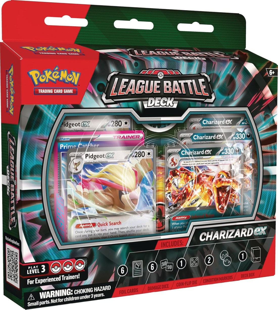 لعبة بطاقات التداول بوكيمون تشارزارد EX League Battle Deck