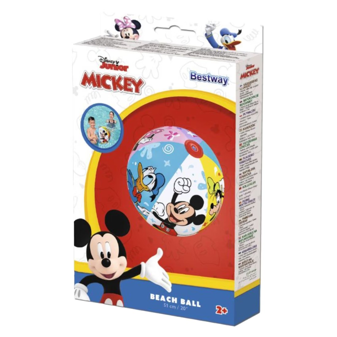 Bestway Disney Junior Mickey Beach Ball 51cm