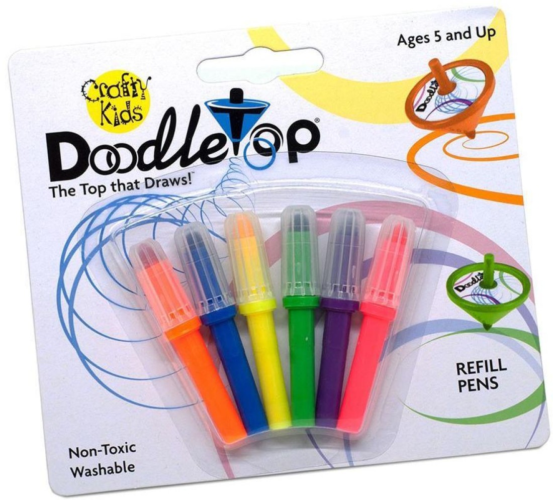 Crafty Kids Doodle Top- Doodle Top Refill Kit