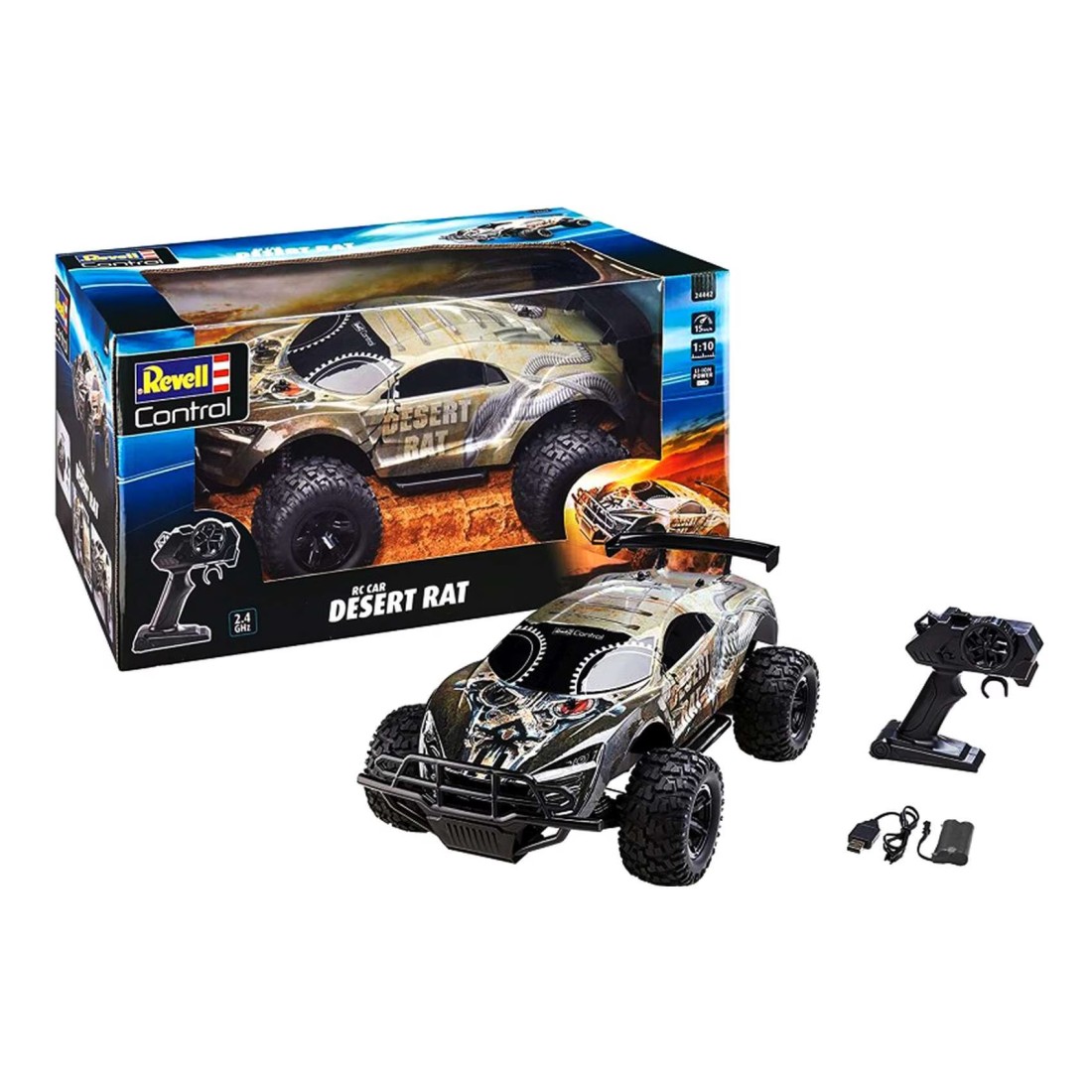 Revell Control Desert Rat Remote Control Car Toy