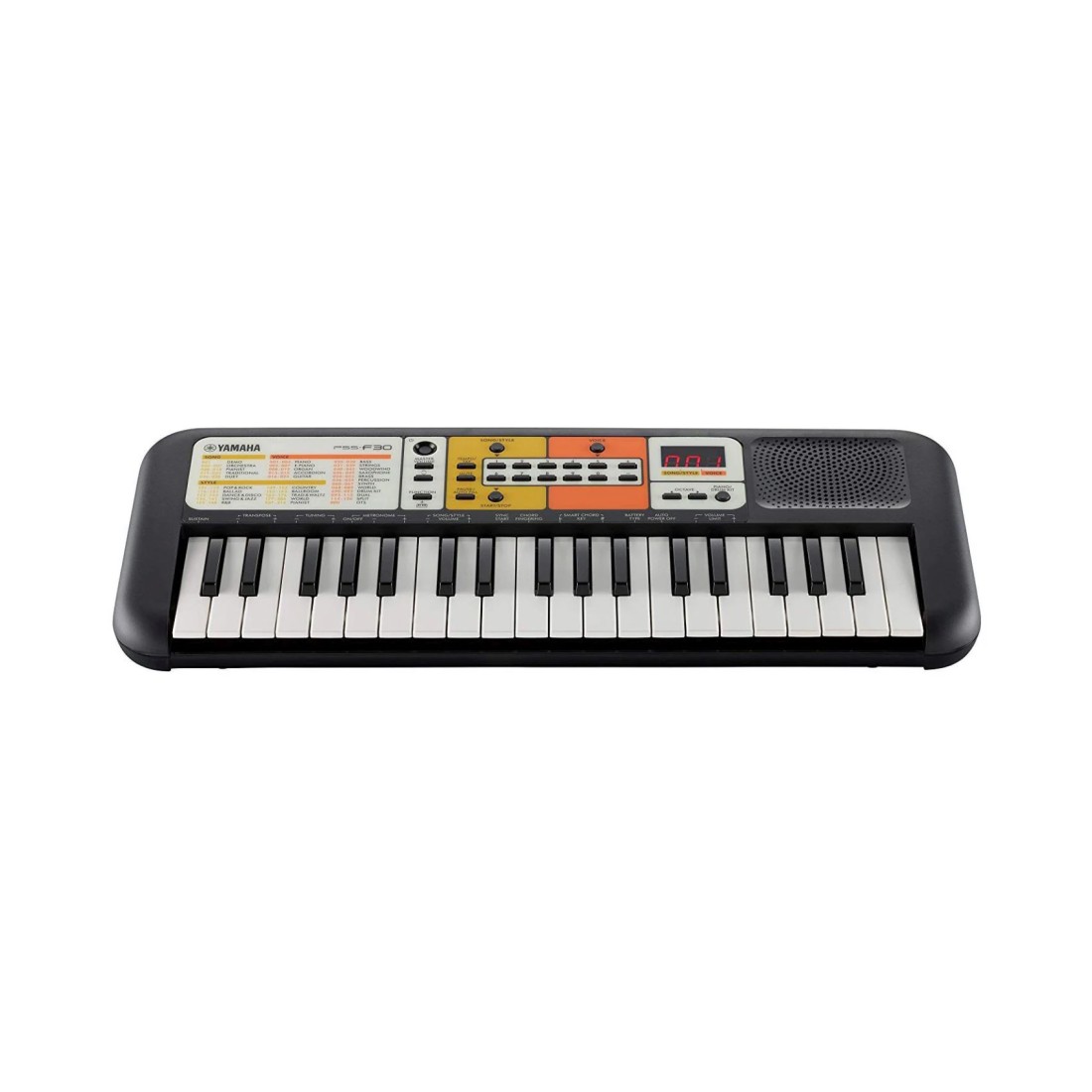 Yamaha 37-Key Musical Keyboard PSS-F30 Black