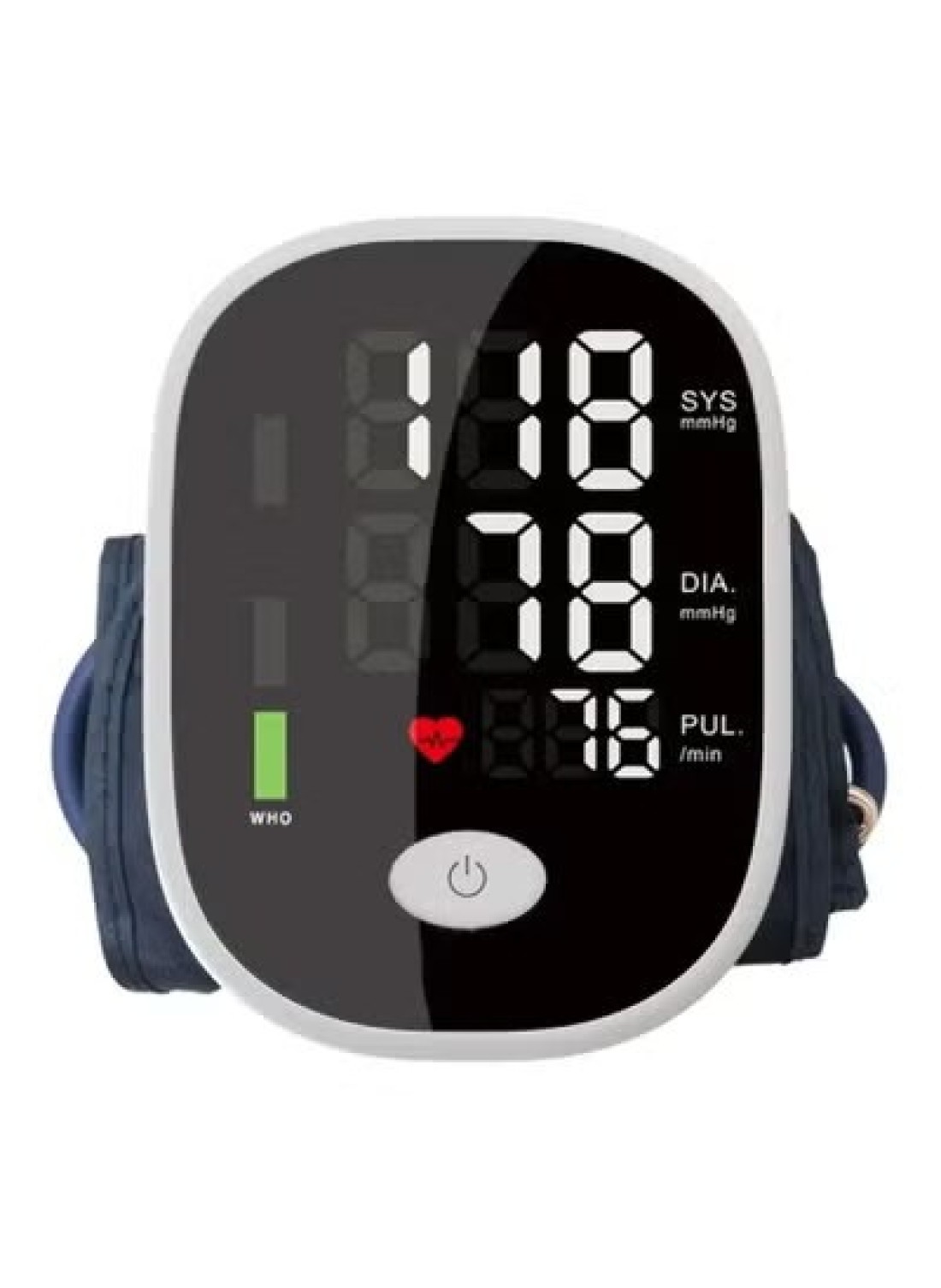 Radiotronics Upper Arm Blood Pressure Monitor, Automatic Display Digital BP Machine with Speaker for Home Use