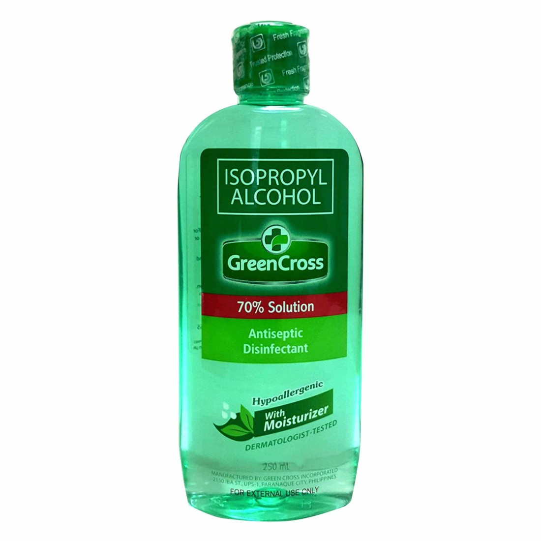 Green Cross Isopropyl Alcohol Antiseptic Disinfectant 250ml