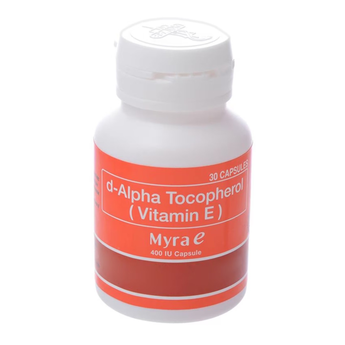 Myra E D-Alpha Tocopherol Food Supplement 30 Capsules