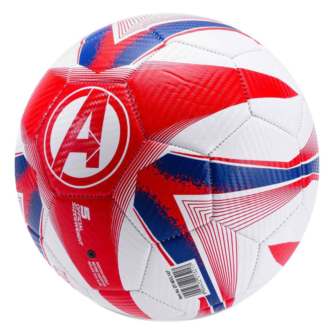Marvel Captain America Themed Carbon Fiber Football