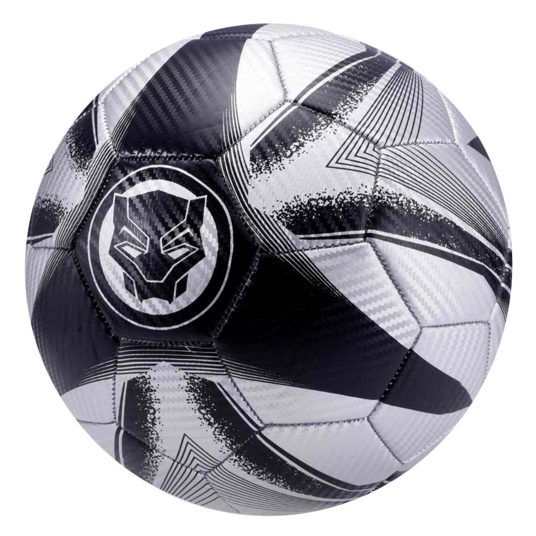 Marvel Black Panther Carbon Fiber Themed Carbon Fiber Football