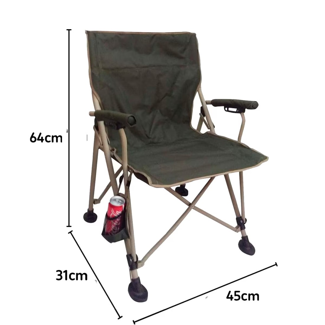 Camping Chair for Kids 45x31x64cm
