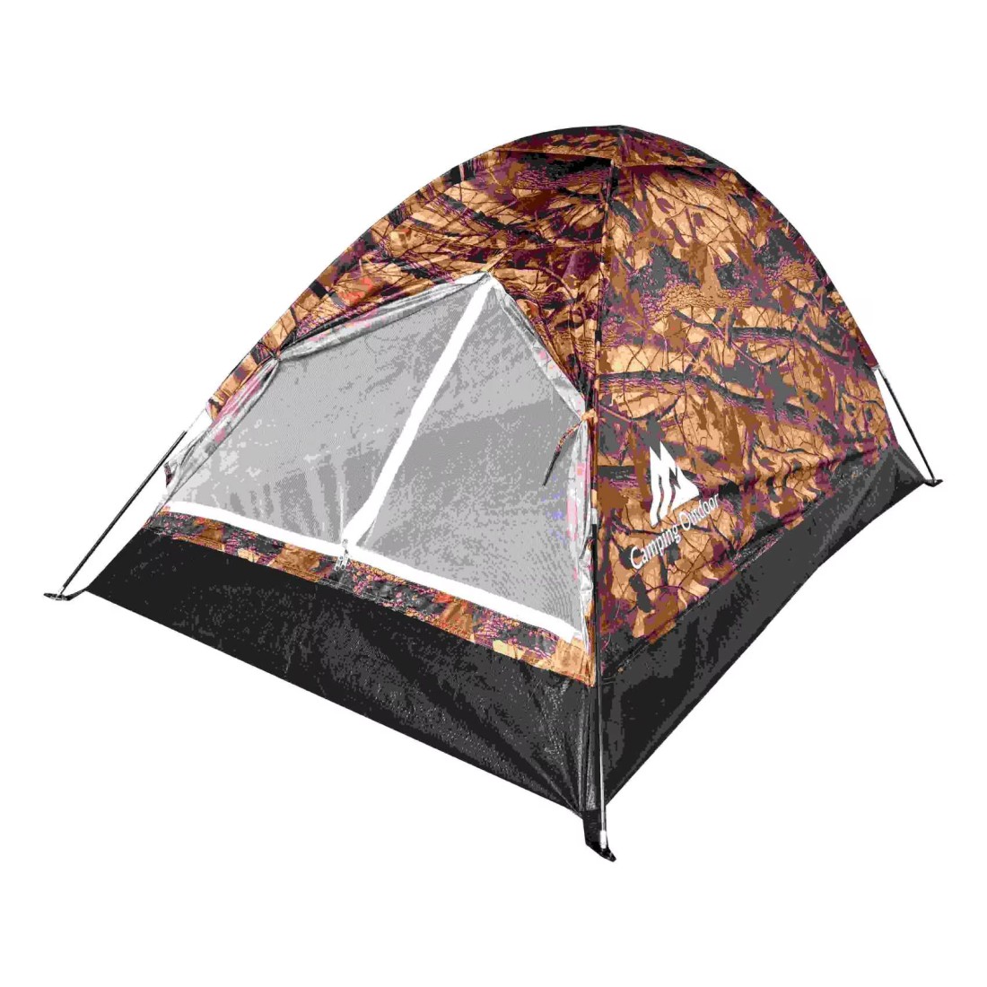 Camping Outdoor Camping Tent Camouflage 2 Persons 200x120X100cm