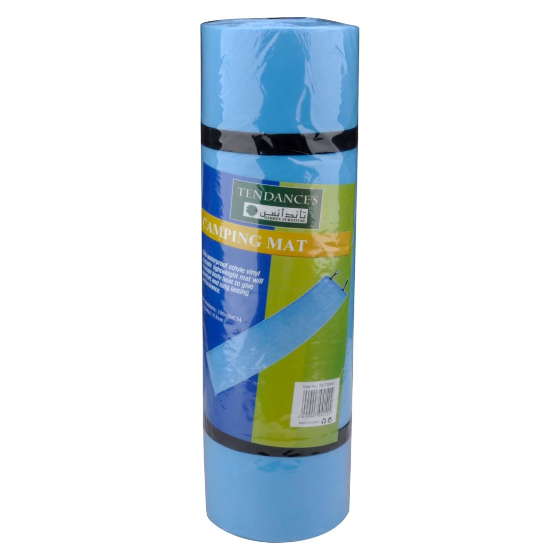 Tendance&#39;s Foam Camping Mat Blue 180x50x0.8cm