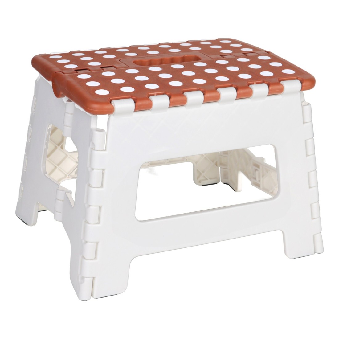 Simplify Polypropylene Folding Plastic Stool Medium 28.5x21.5x22cm