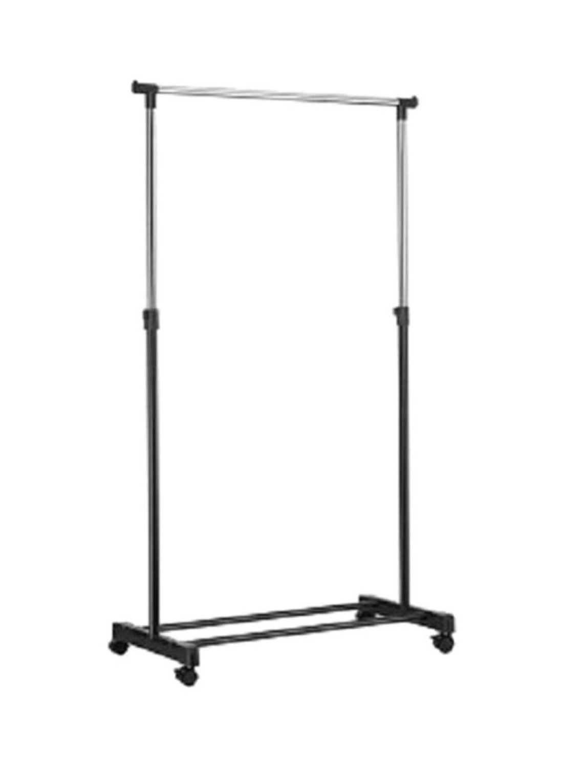 Generic Single Pole Clothes Rack Silver