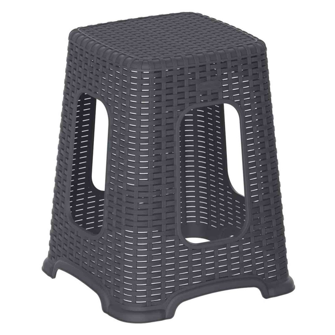 Cosmoplast Cedarattan High Stool IFHHXX327DW Dark Brown