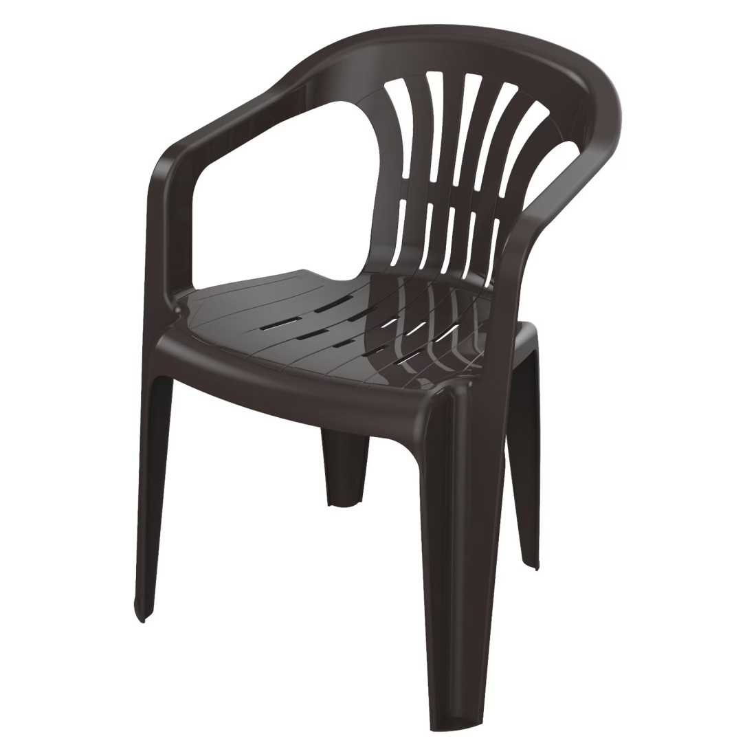 كوزموبلاست دوتشيس كرسي 57×56×75 سم - بني غامق