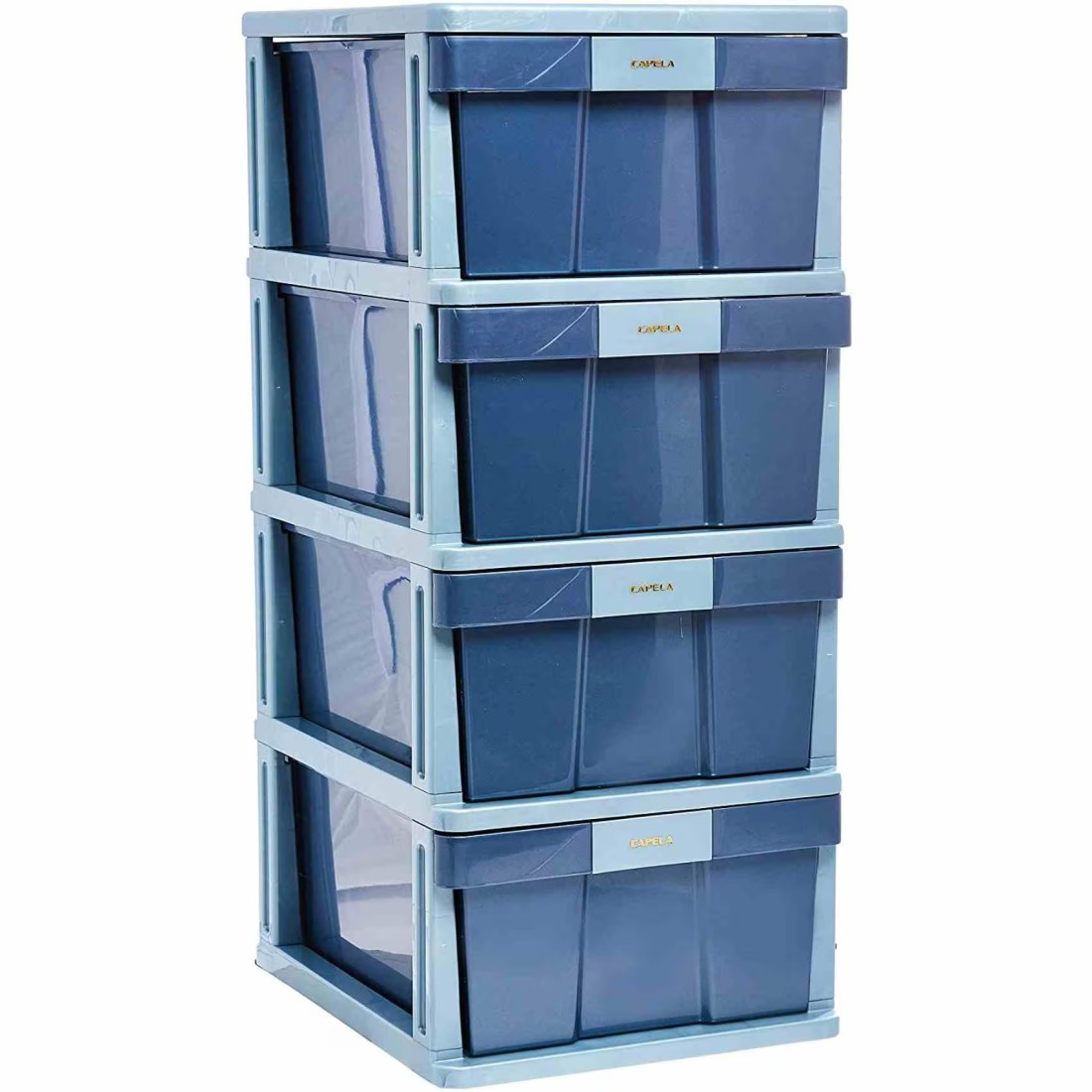 Lion Star Capela Four Storage Drawer Blue