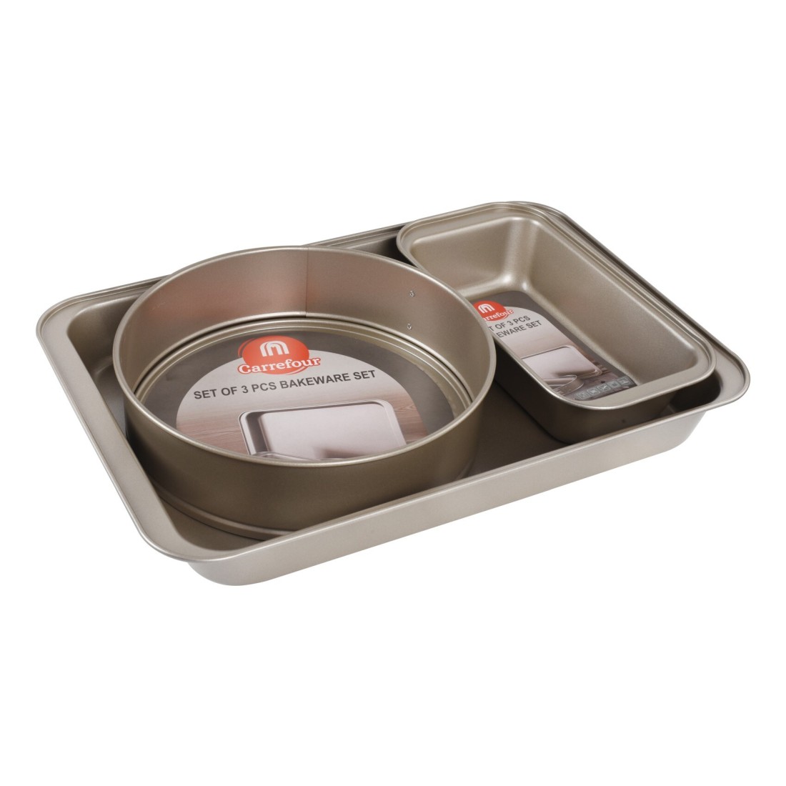 Carrefour Bakeware Set 3 PCS
