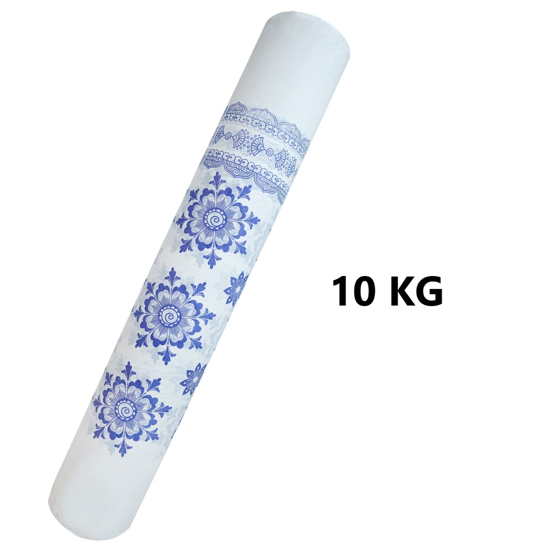 10KG Disposable Sofra Roll, Beautiful Sofra Table Sheet Rolls - Blue Flower