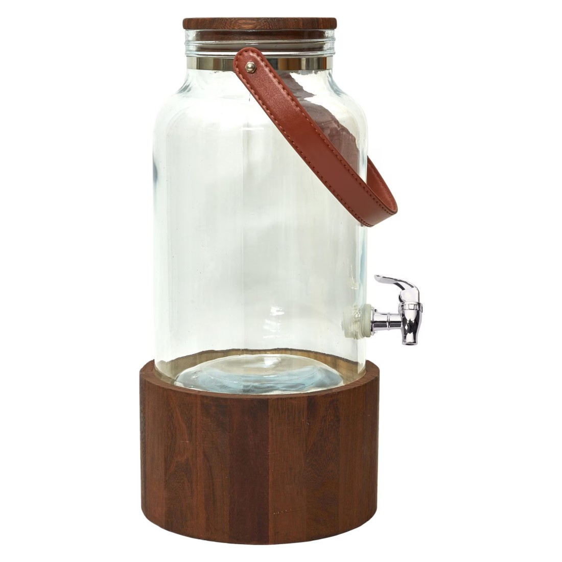 Support Wood and Handle Water Dispenser Fountain 6L