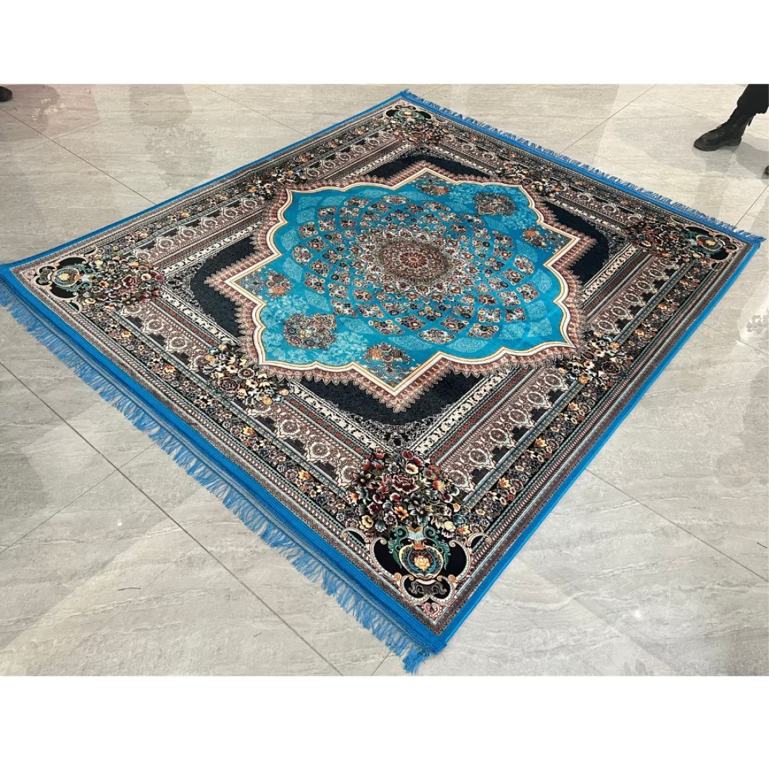 Interior Decoration Luxurious Indoor Home Floor Carpet Bedroom and Living Room Rug Anti Slip Floor Carpets 180x200 cm