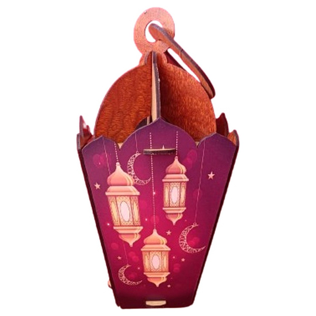 3D Ramadan Lantern with Light 2