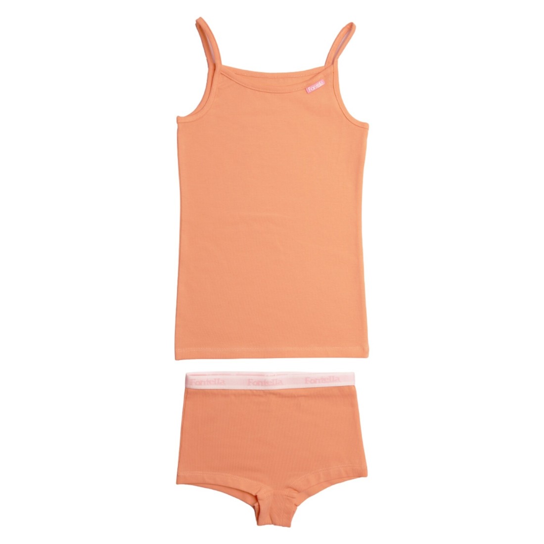 Fontella Cotton Underwear Set for Girl 901410 Orange 10 Years