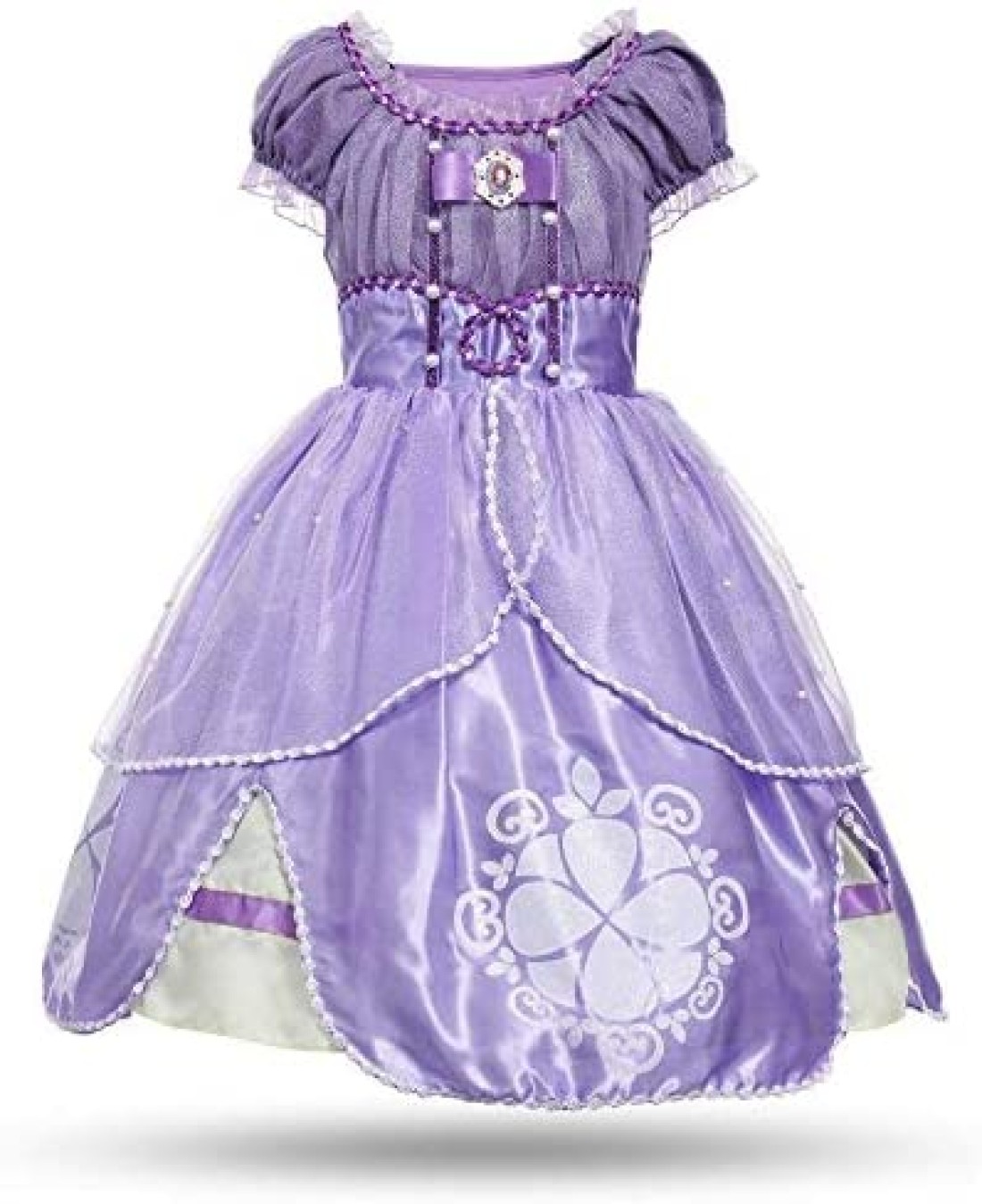 Aiwanto Children Dress Party Ramdana Dress for Girl's Party Dress for Children's(100cm)