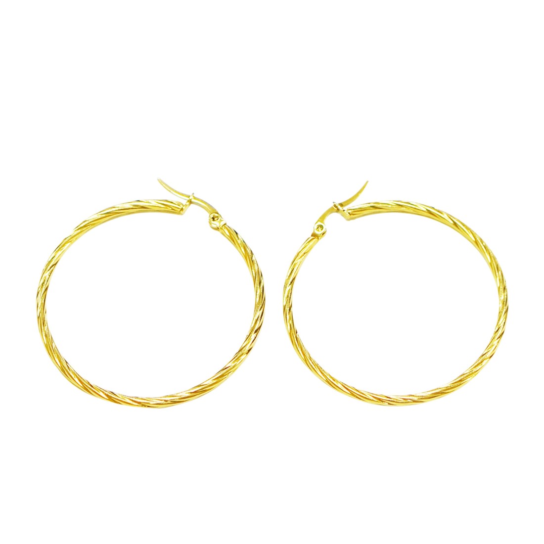 Spiral Circle Hoop