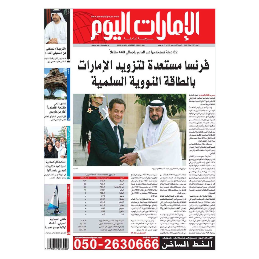 إمارات اليوم صحيفة يومية