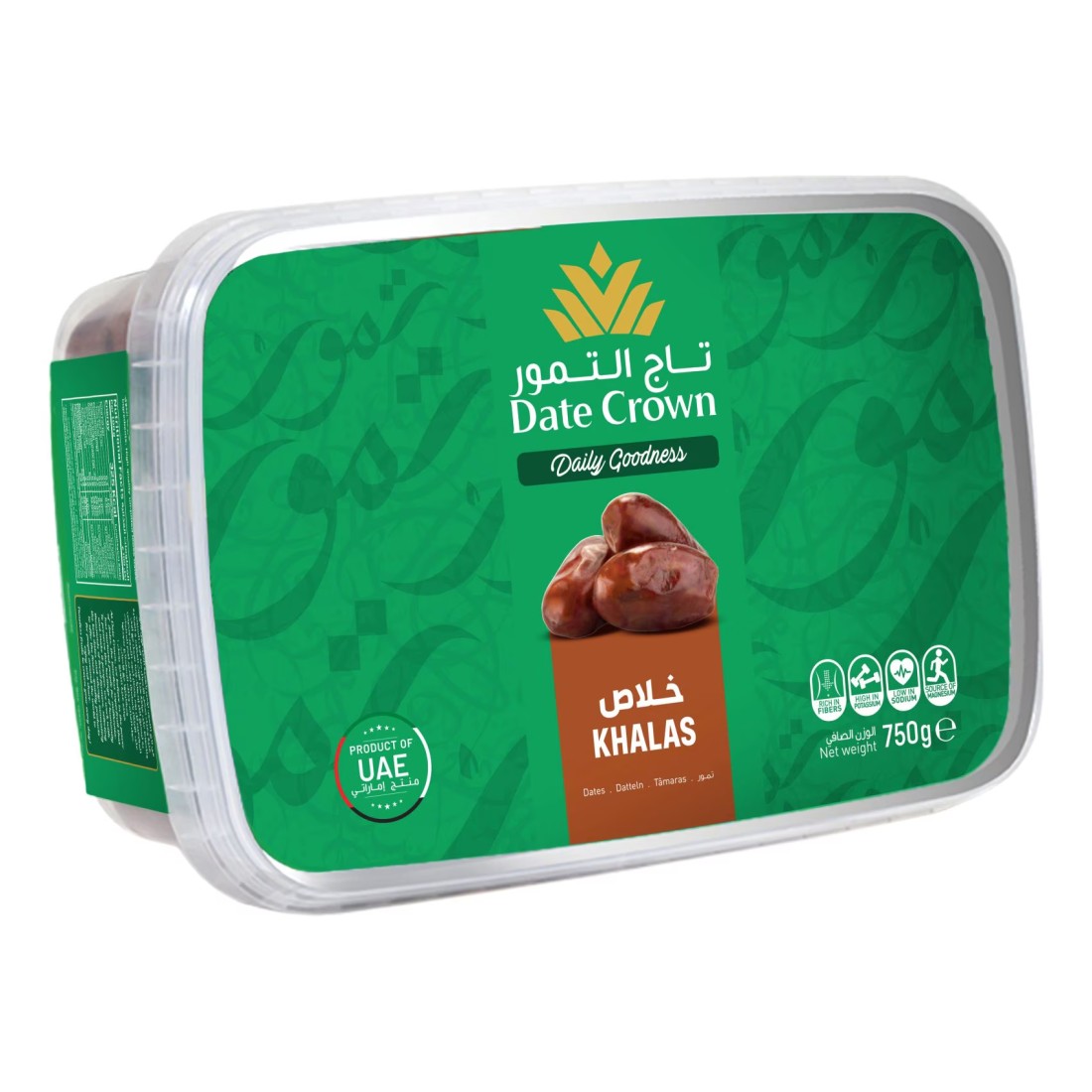 Date Crown Khalas Thermoform Dates 750g