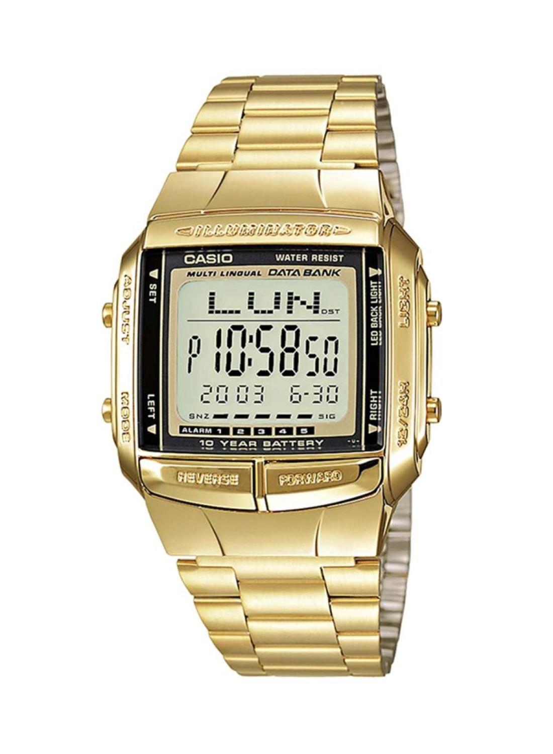Casio - Men&#39;s Data Bank Digital Watch DB-360G-9ASDF