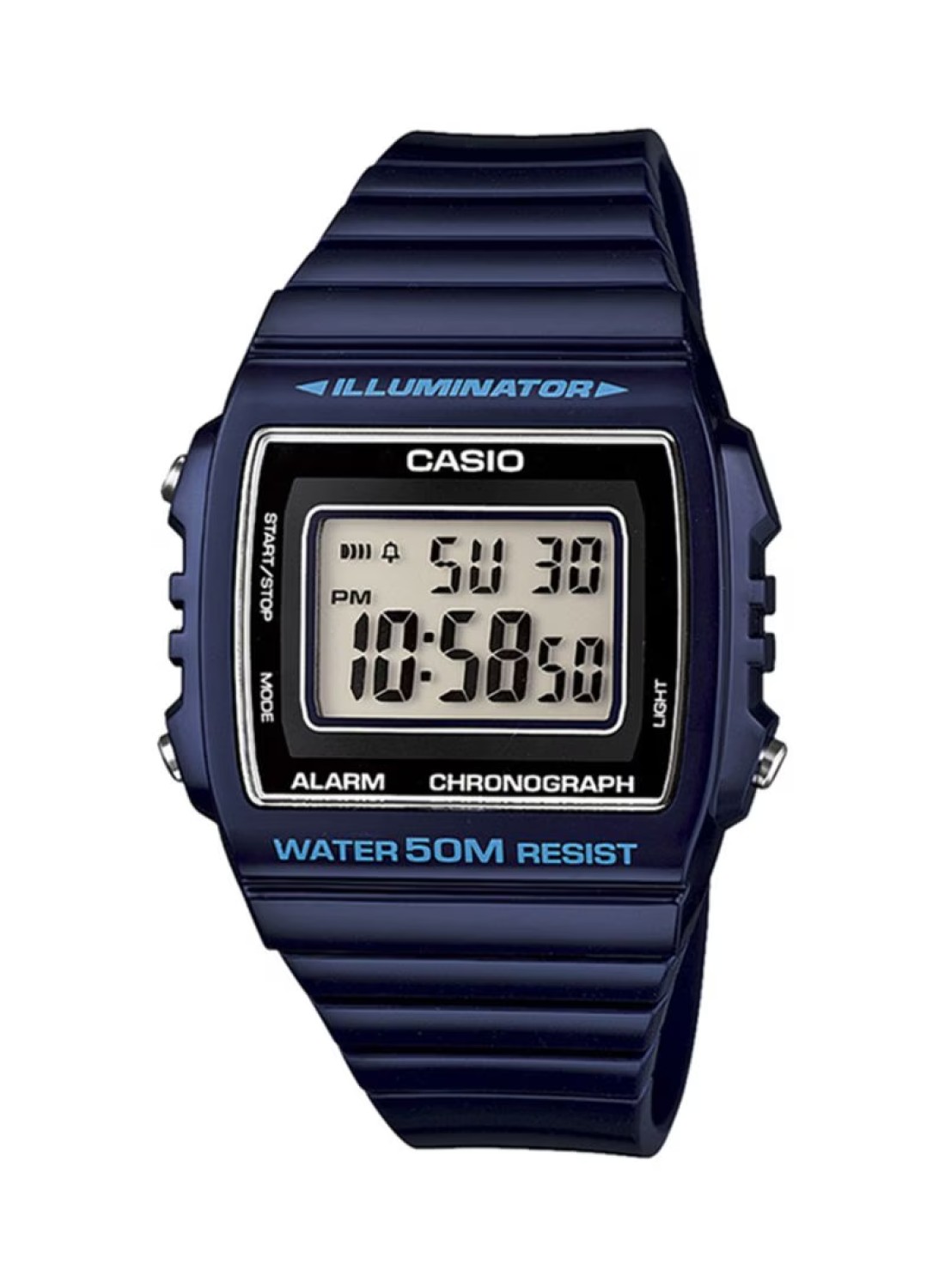 Casio - Men&#39;s Water Resistant Digital Watch W-215H-2AVEF