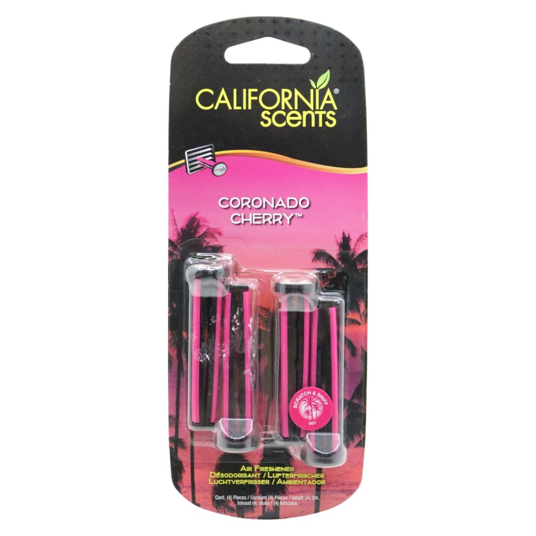 California Scents Ice Fraicheur Glacee Mini Diffuser Clear 3ml Set of 2
