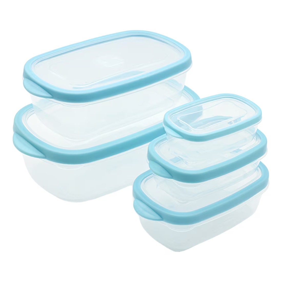 Home Pro Rectangular Shaped Food Container Set 5 PCS
