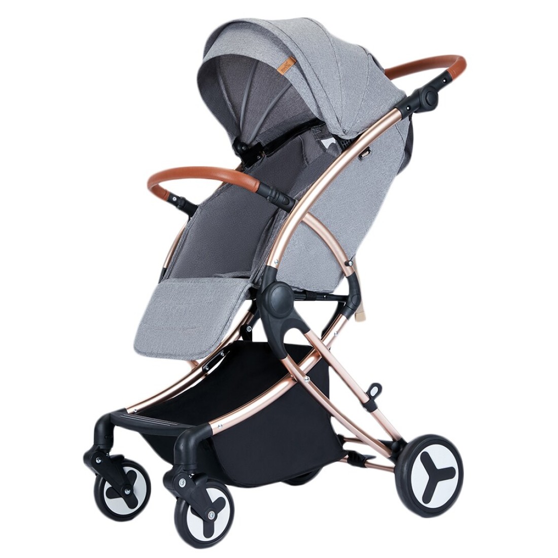 Teknum Feather Lite Traveller Stroller by Aimile - A1 - Grey