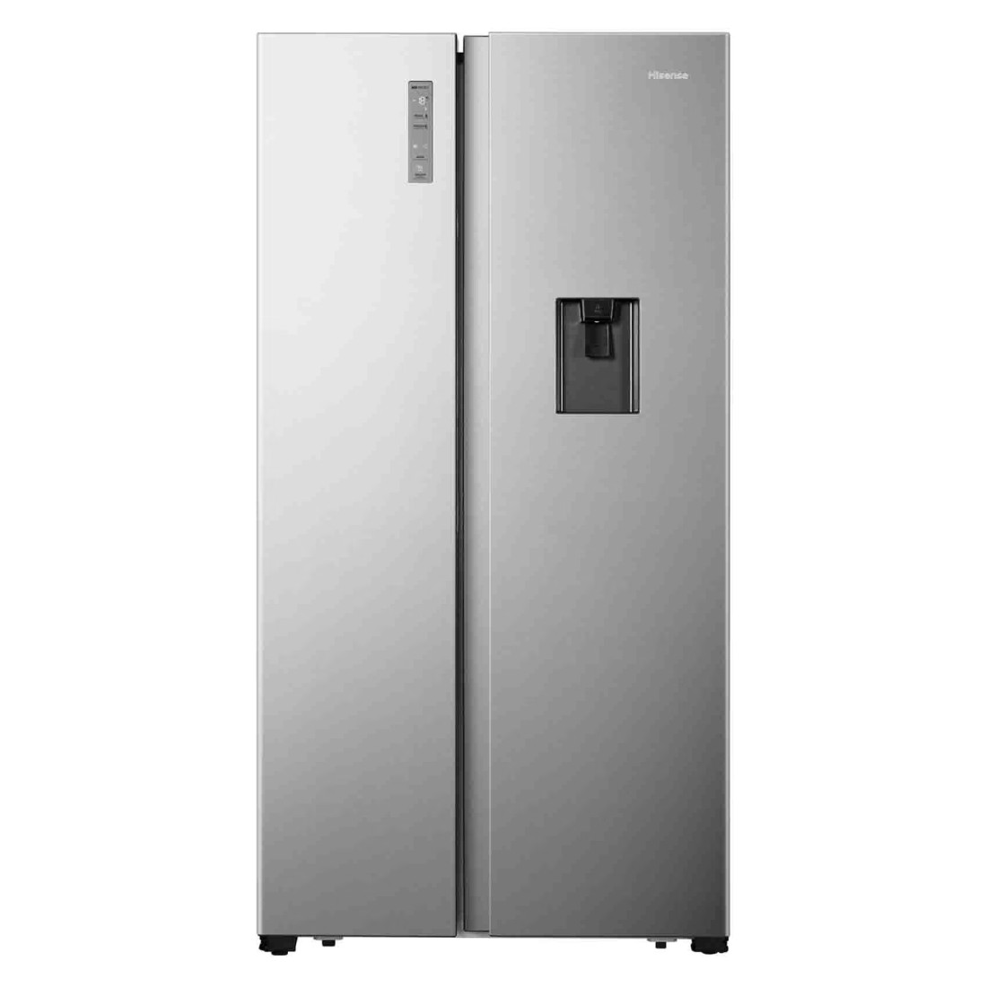 هيسنس ثلاجة بفريزر علوي RS670N4WSU سعة 670 لتر فضي