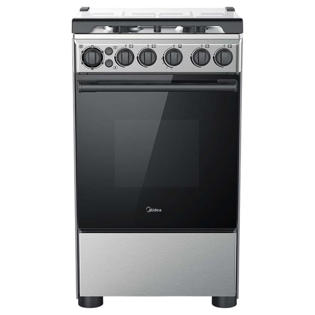 ميديا ​​موقد غاز ذو 4 شعلات BME55007FFD - فولاذ مقاوم للصدأ 50×50 سم